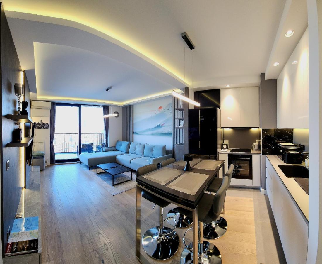 Belgrade Waterfront 16Th Fl Lux Apt. W/ City View Bagian luar foto