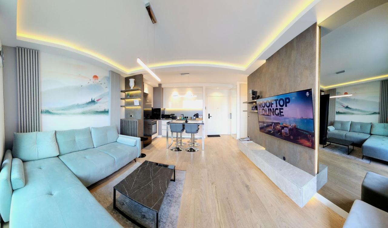 Belgrade Waterfront 16Th Fl Lux Apt. W/ City View Bagian luar foto
